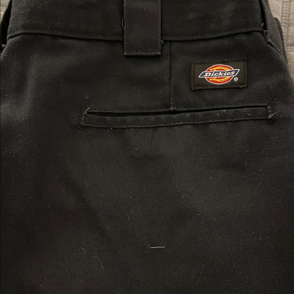 Dickies Black Men's Dress Trousers - Picture 8 of 8